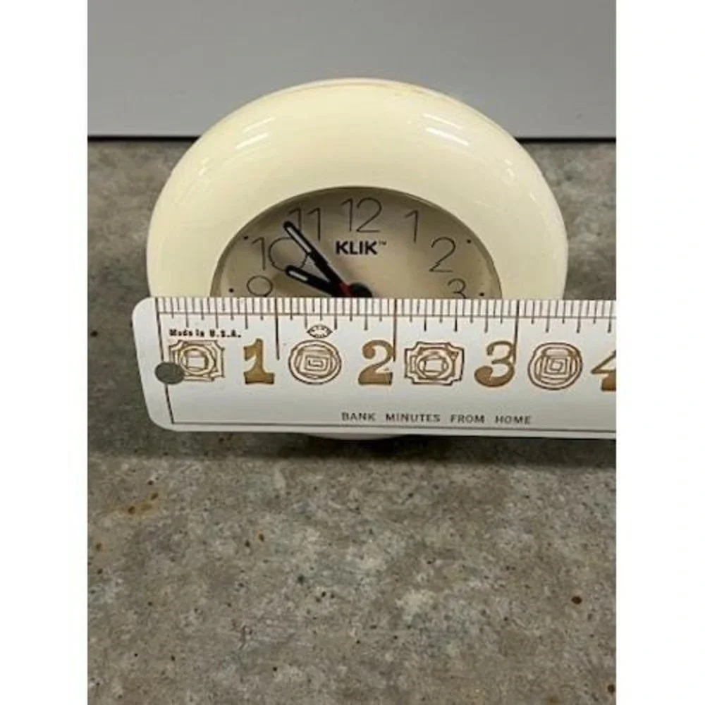 KLIK Clock 80s Memphis Design Quartz Vintage - PARTS / PROP ONLY